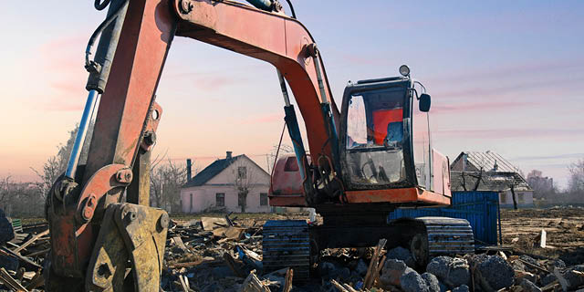 Construction site.